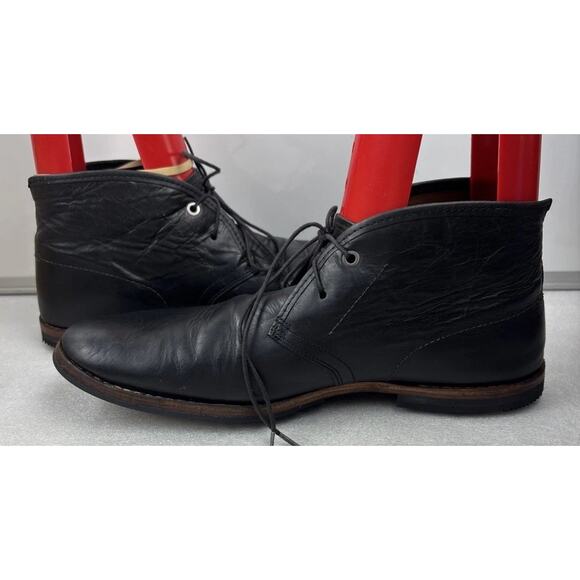 Timberland Boot Co Mens Wodehouse Chukka Boots Size 12 M Black Leather 75510 main image 13